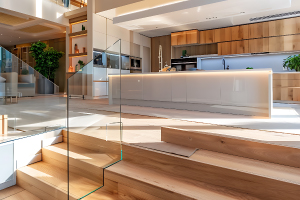 Aménagement intérieur à Djerba – Solutions sur mesure en bois